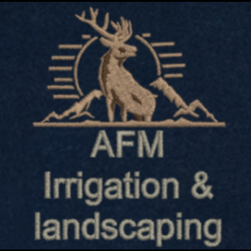 Logo for AFM landscaping & Irrigation