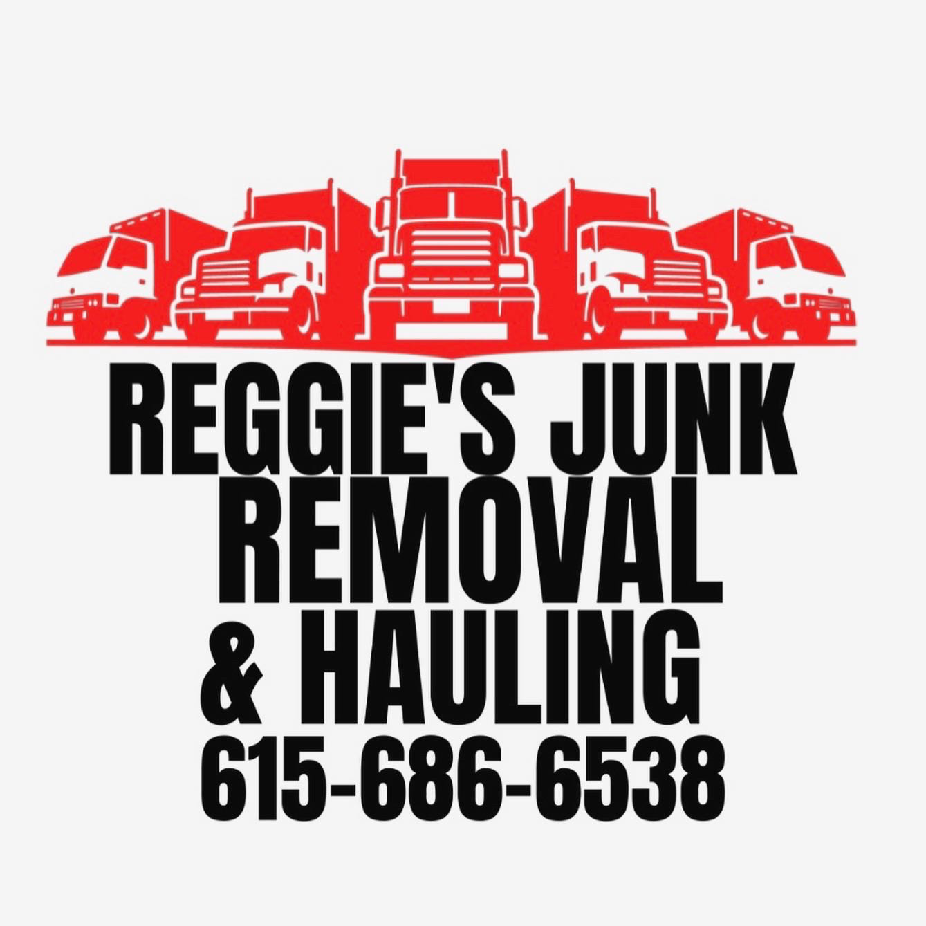Logo for Reggies Junk Removal