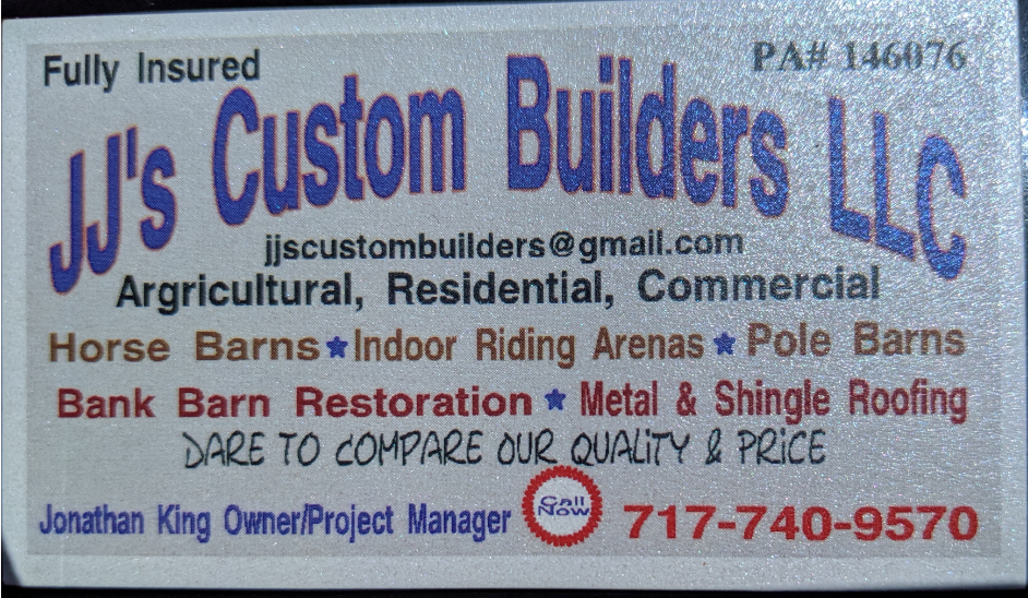 JJ's Custom Builders LLC logo