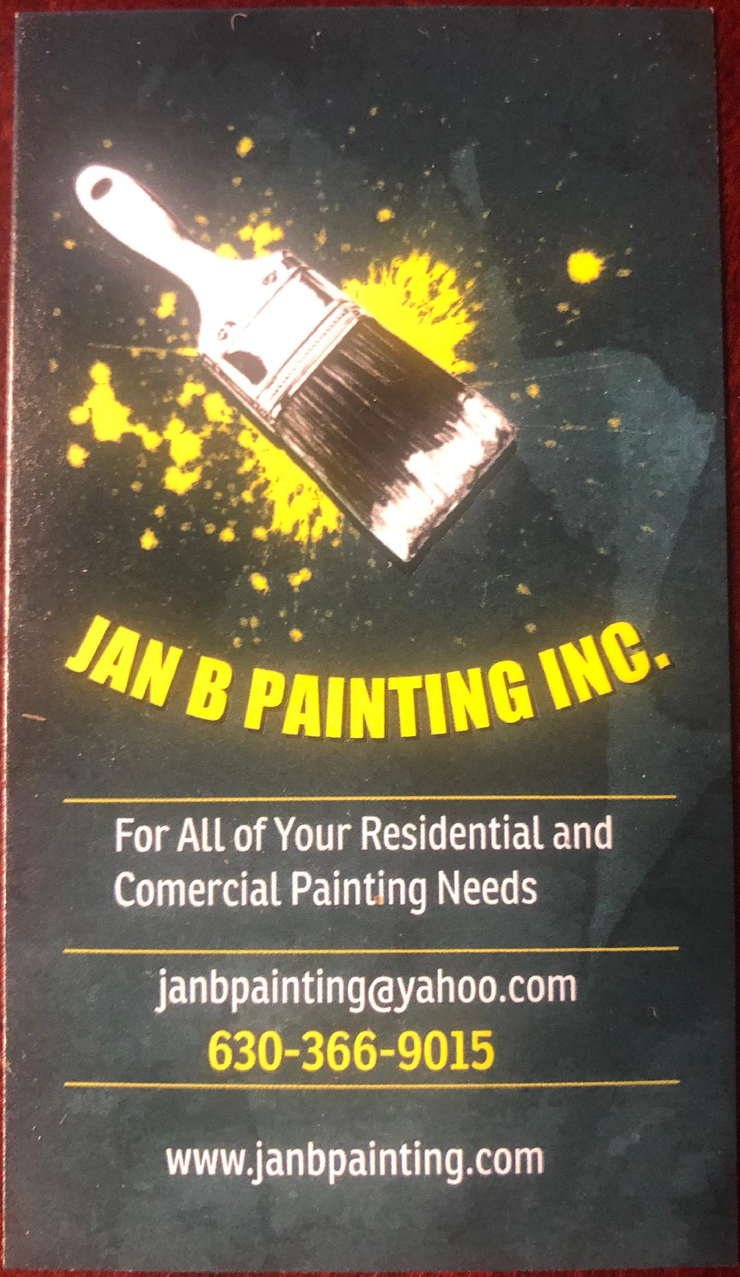 Jan B Painting Inc. logo