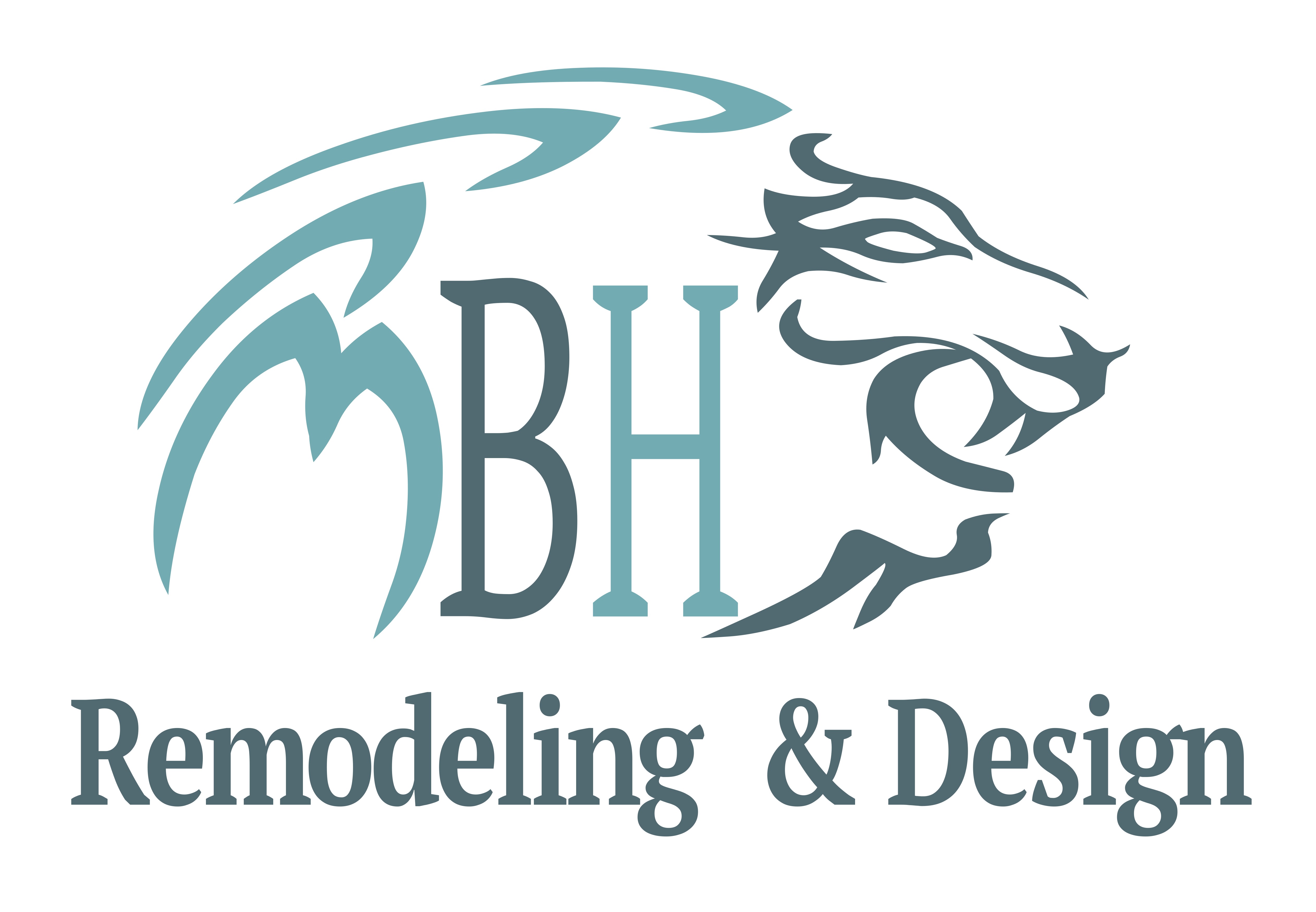 B H Remodeling & Design logo