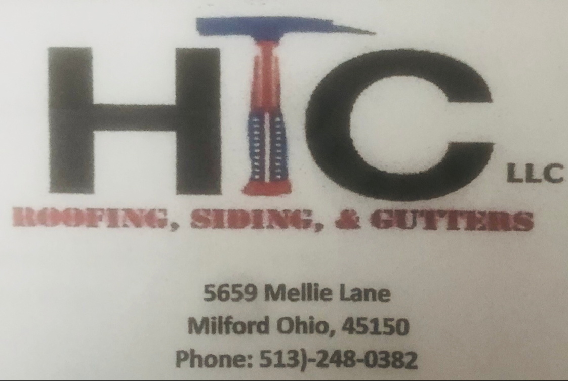 HTC Roofing, siding, gutters and windows logo