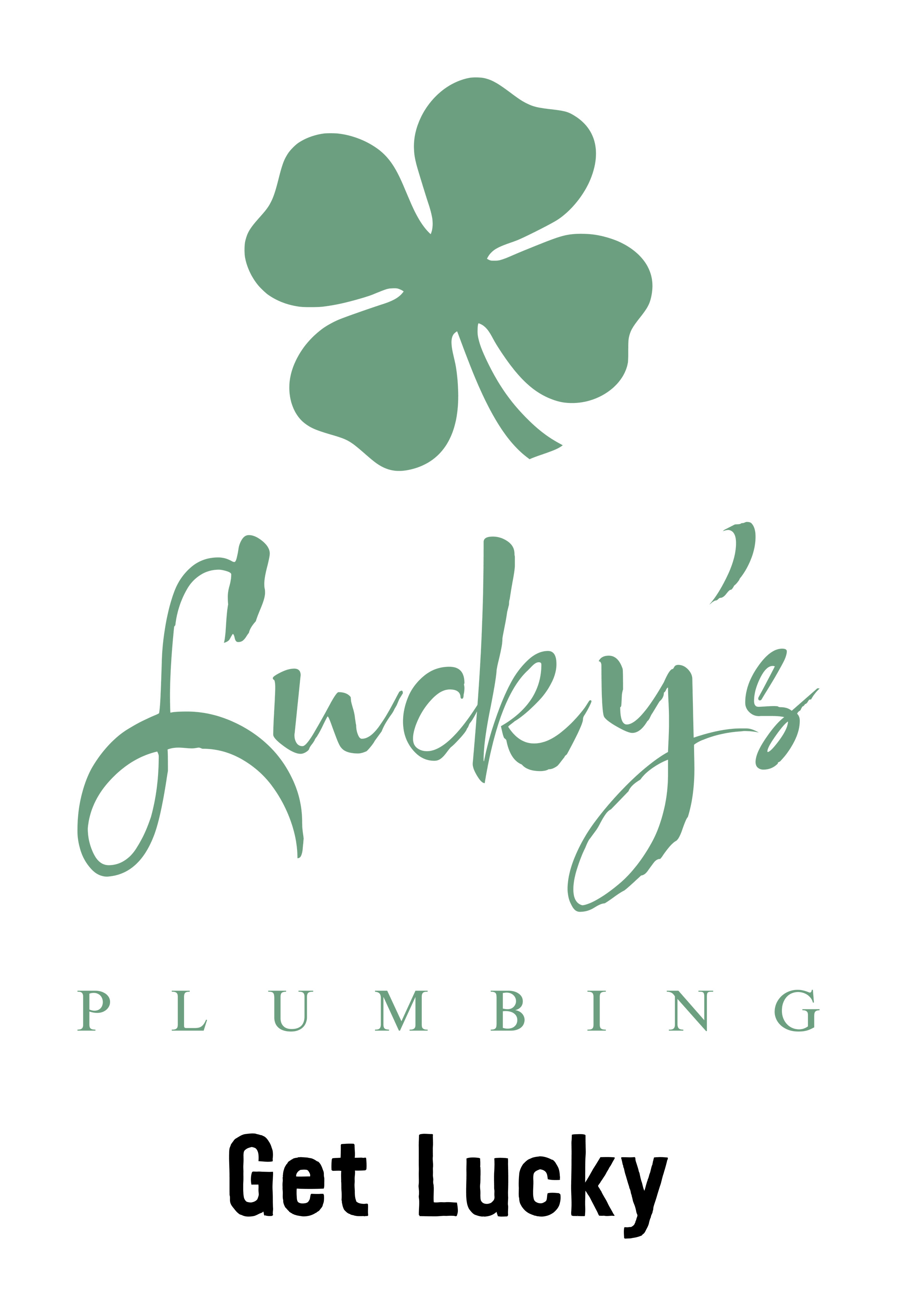 LUCKYS PLUMBING logo