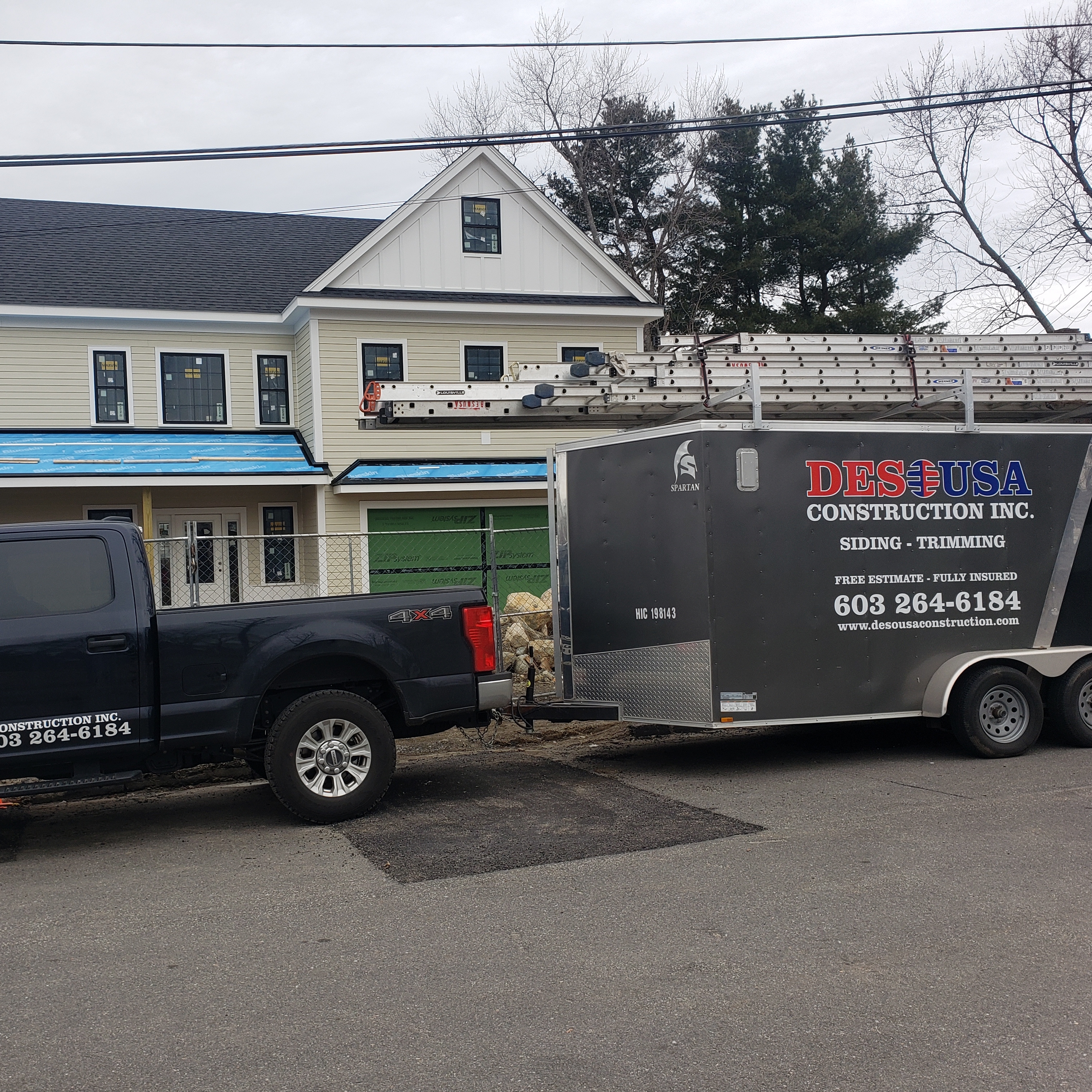 Logo for desousa construction inc