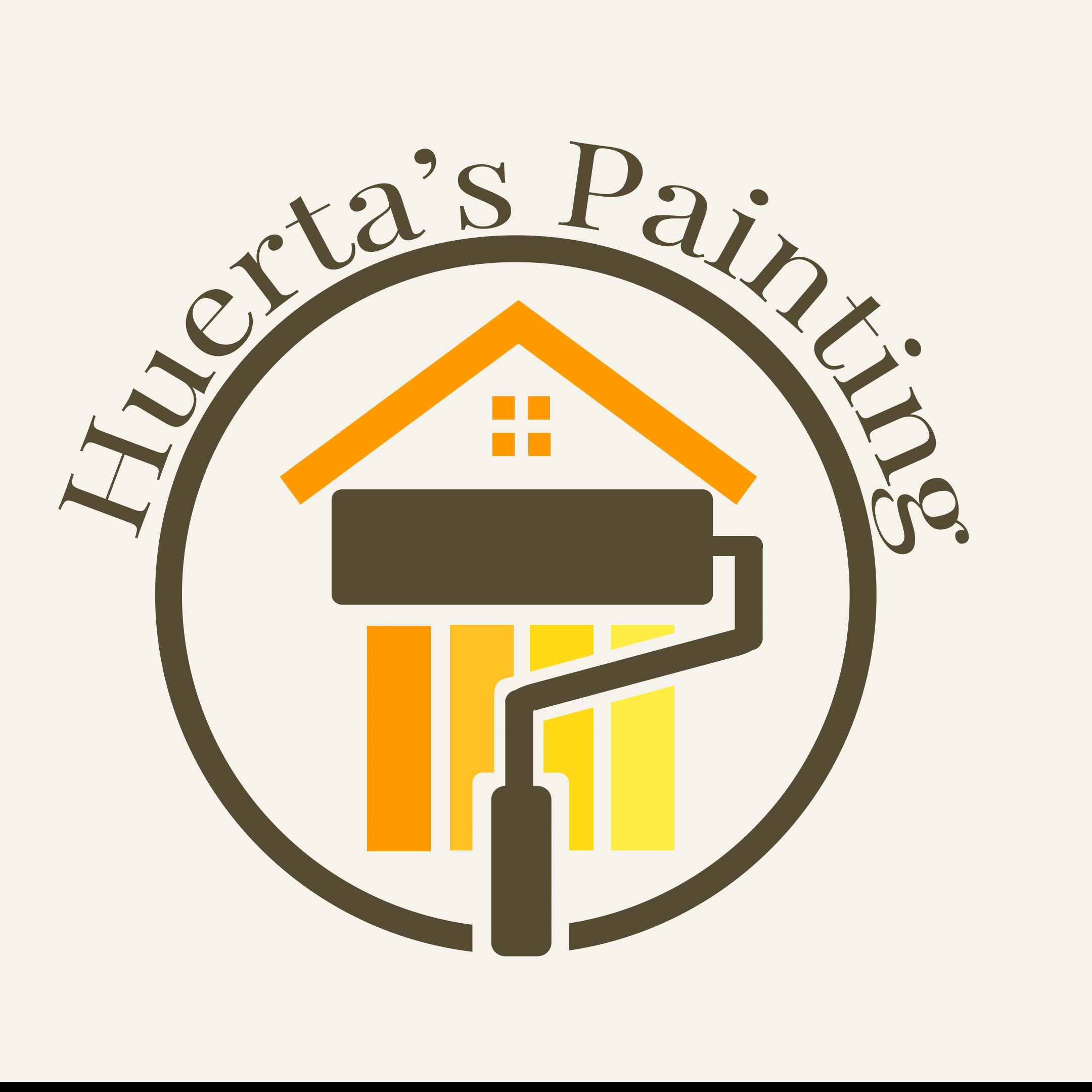 Huerta's Painting logo