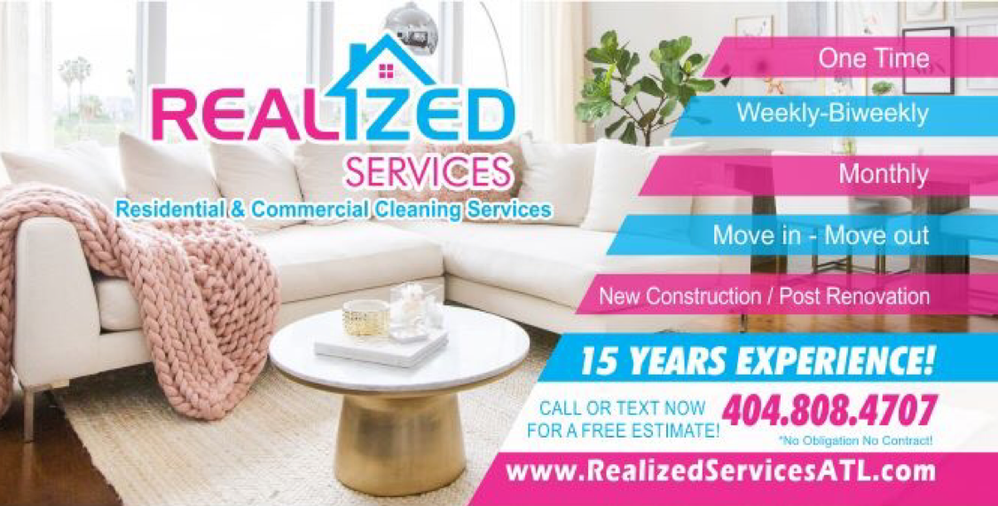 Realized Services Cleaning Company logo