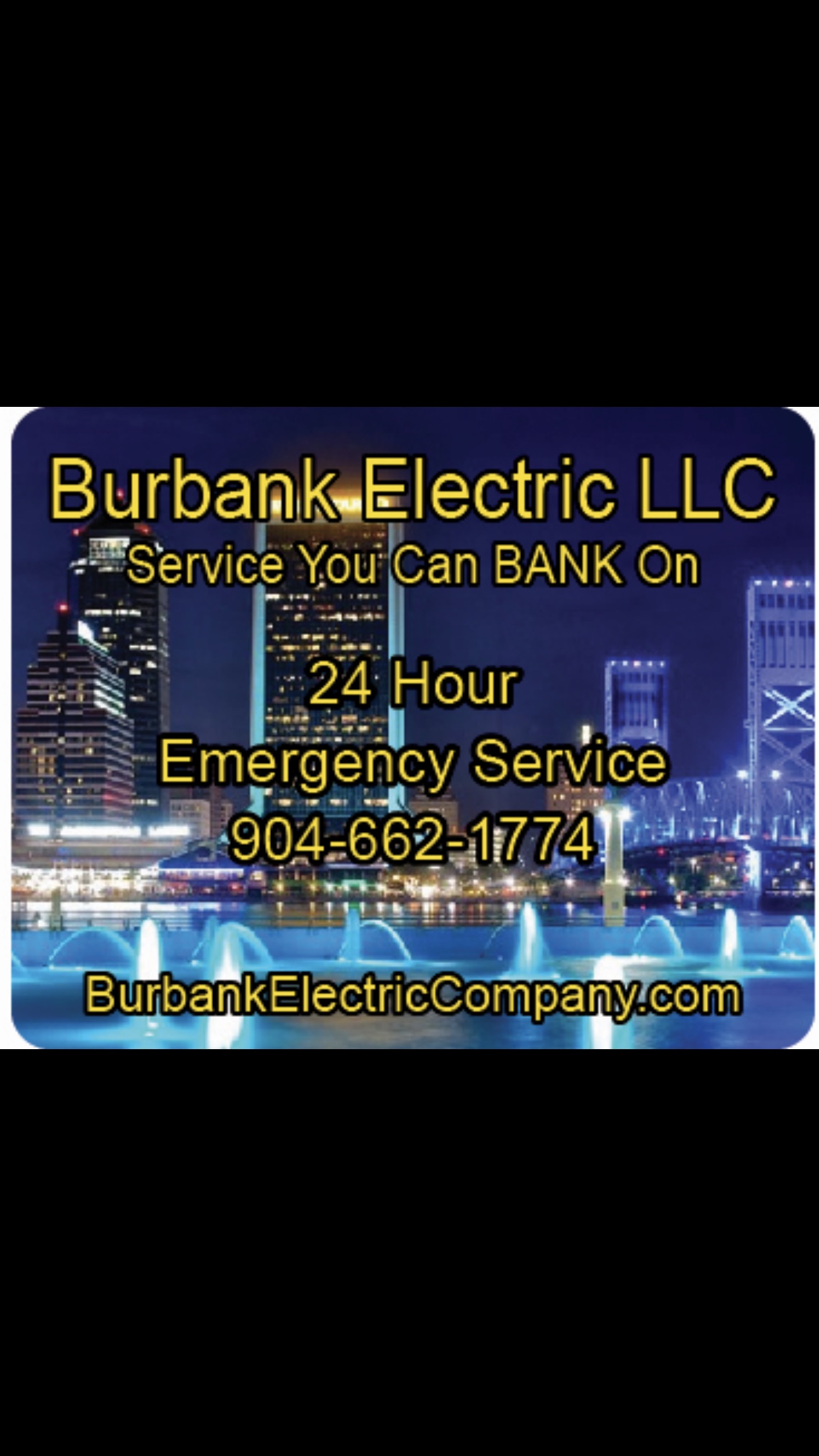 Logo for Burbank Electric