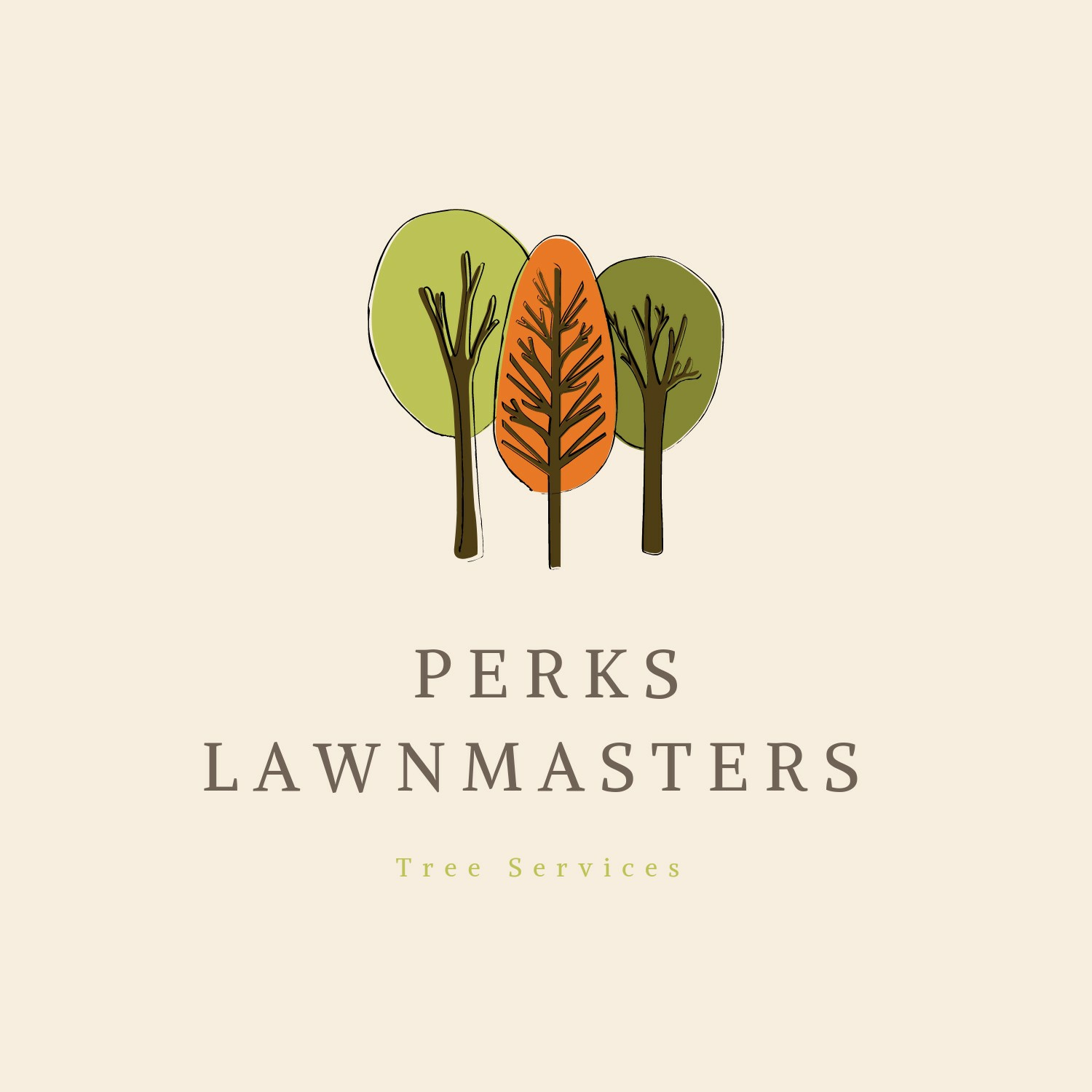 Perks Lawn Masters logo