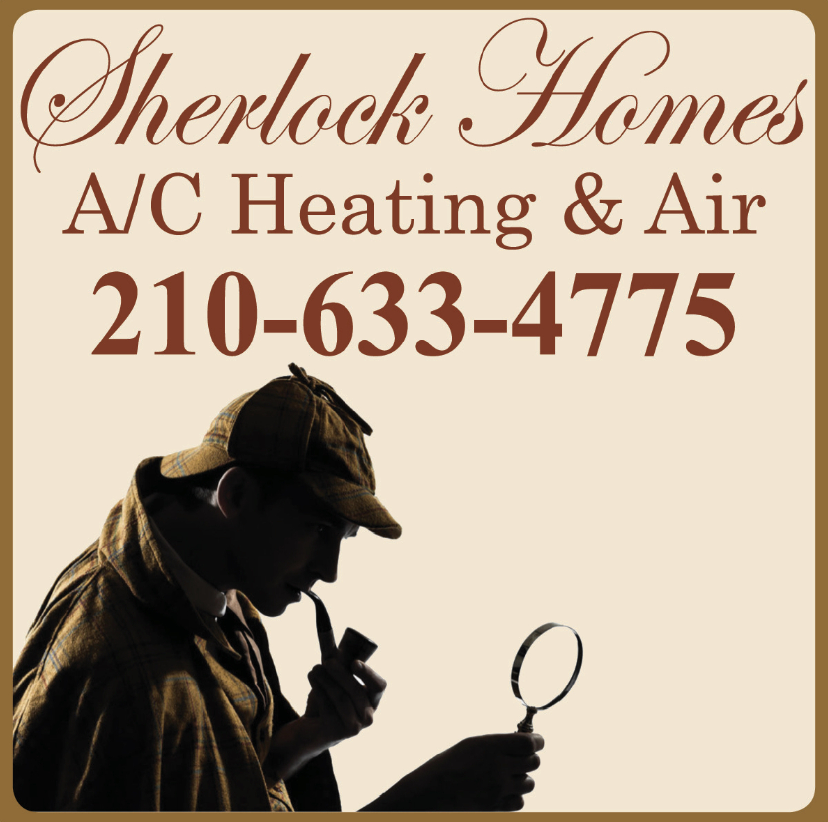 Logo for Sherlock Homes AC/Heating and Air