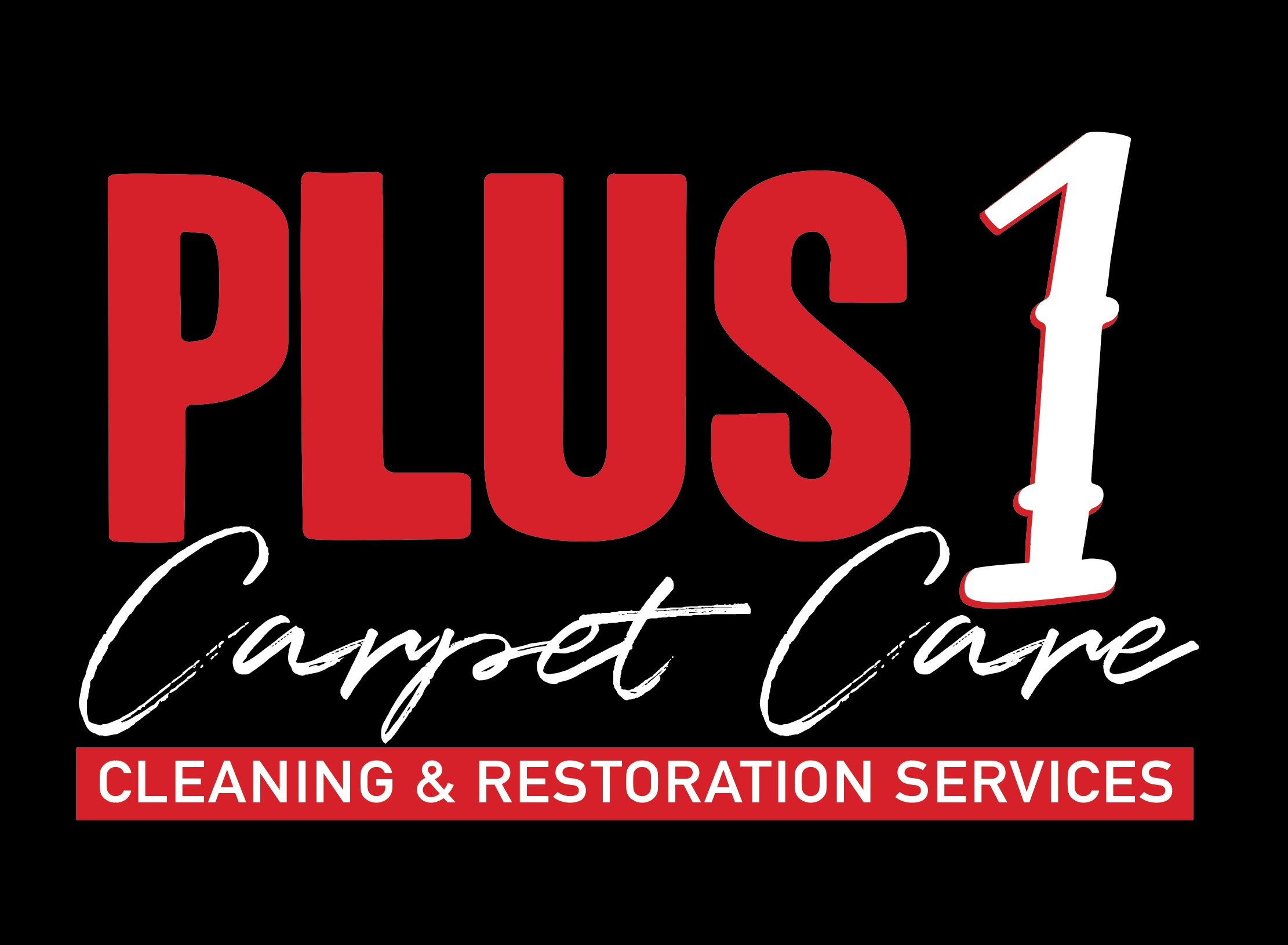Plus 1 Carpet Care logo