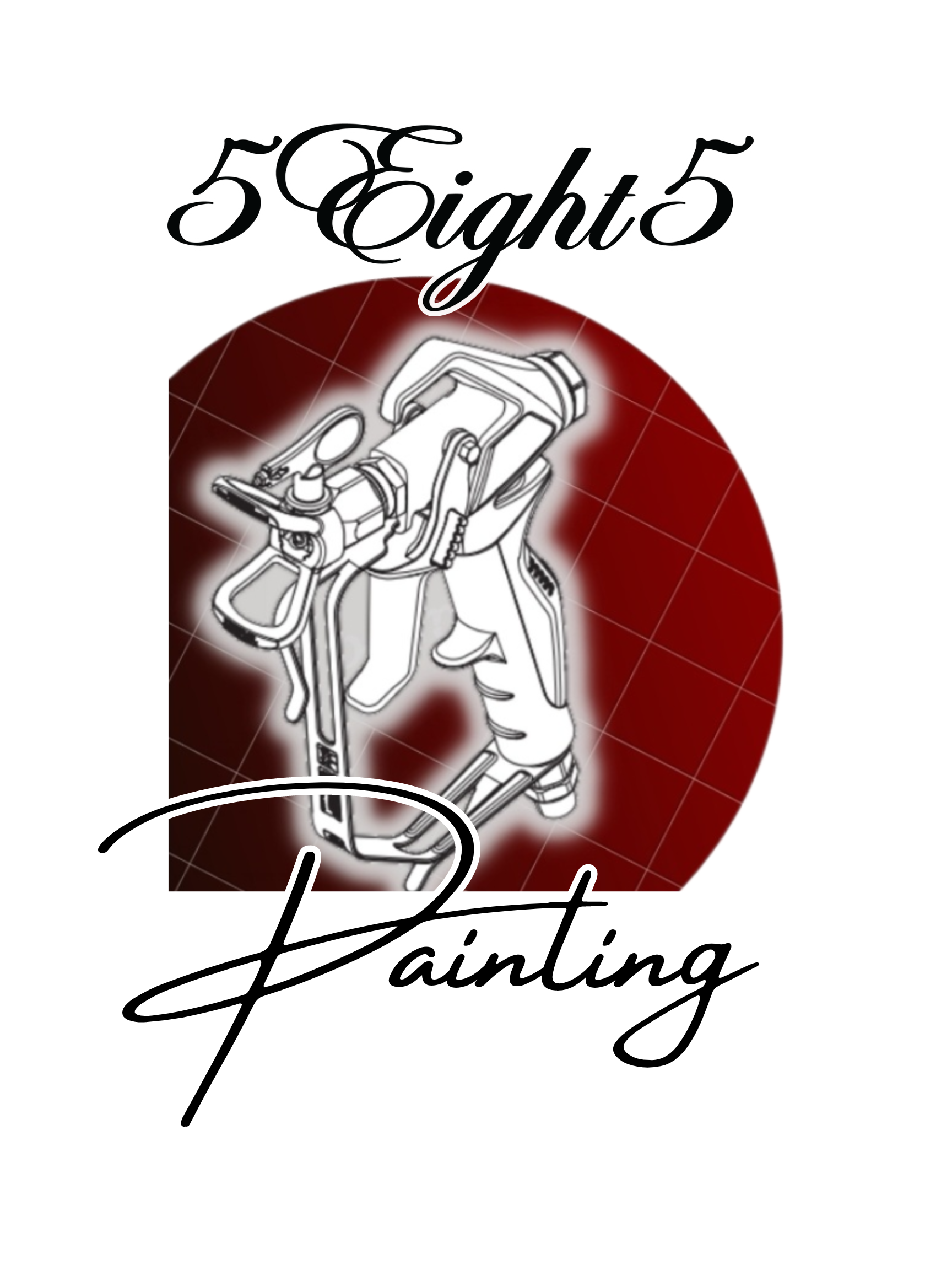 5Eight5 Painting logo