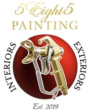 5Eight5 Painting logo