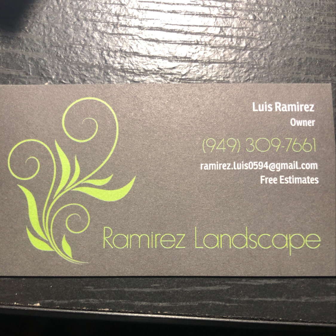 Logo for Ramirez Landscape