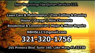 New Beginnings Handyman Services LLC logo