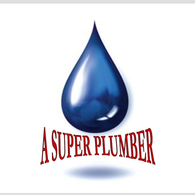 A SUPER PLUMBER logo