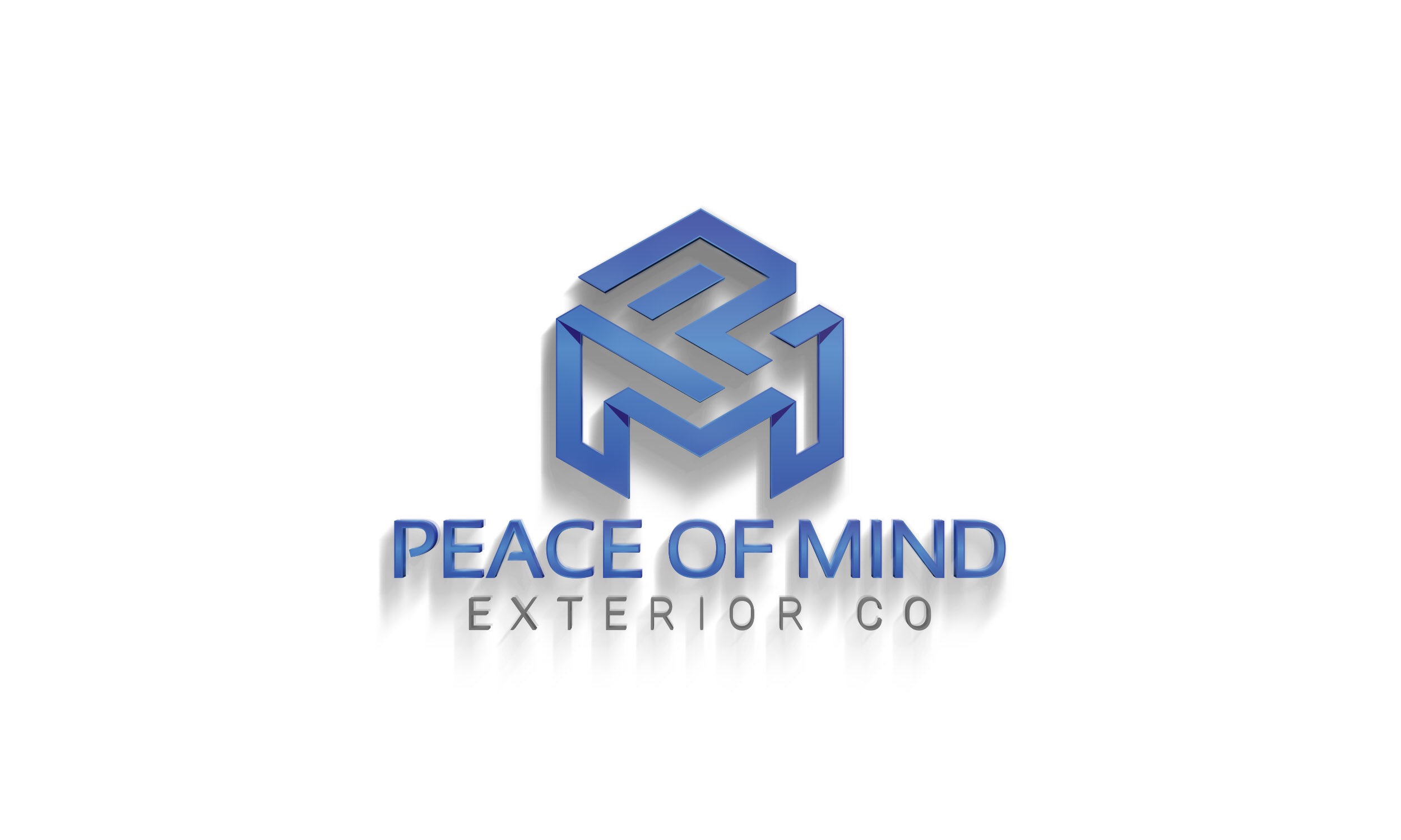 Peace of Mind Exterior Co. logo