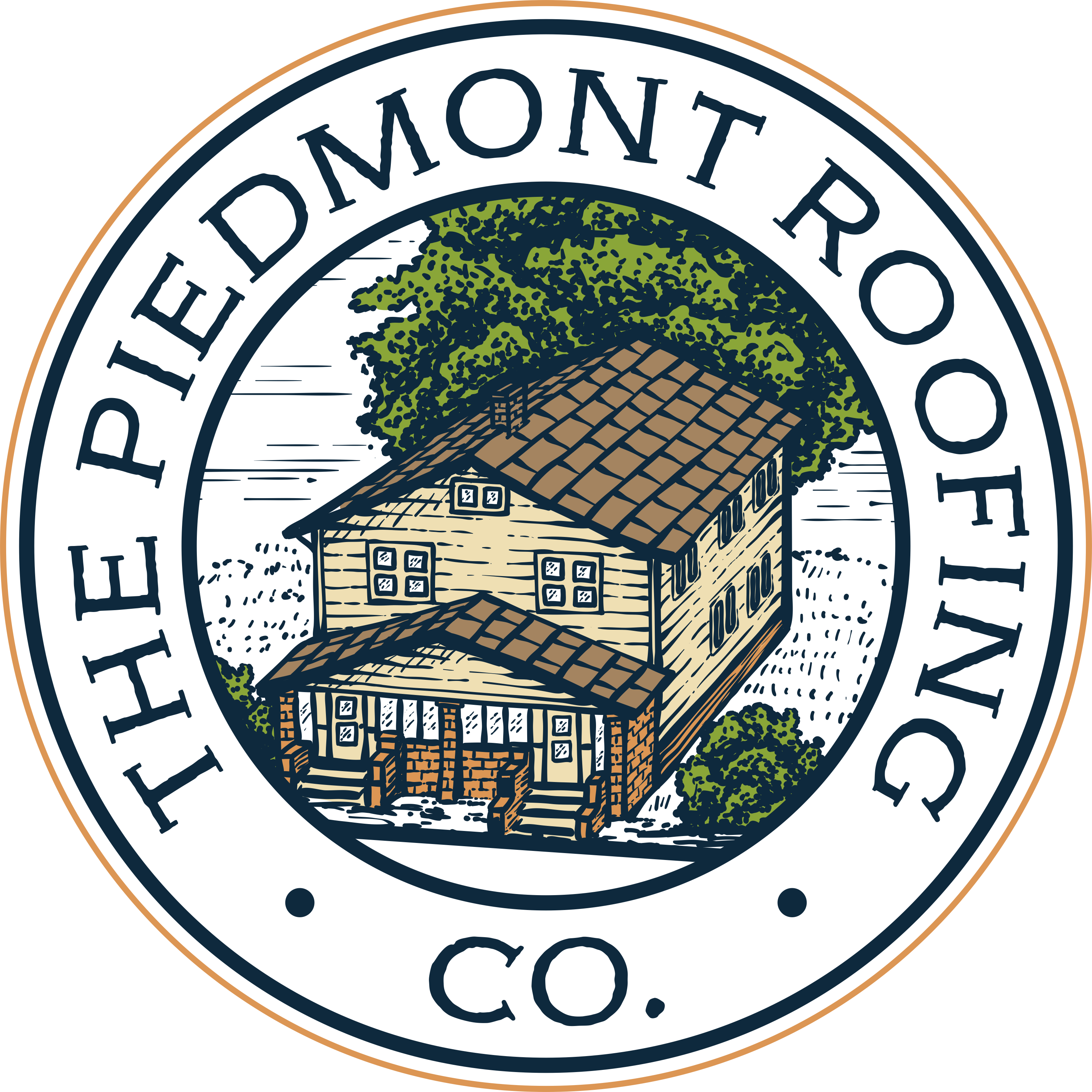 The Piedmont Roofing Company logo