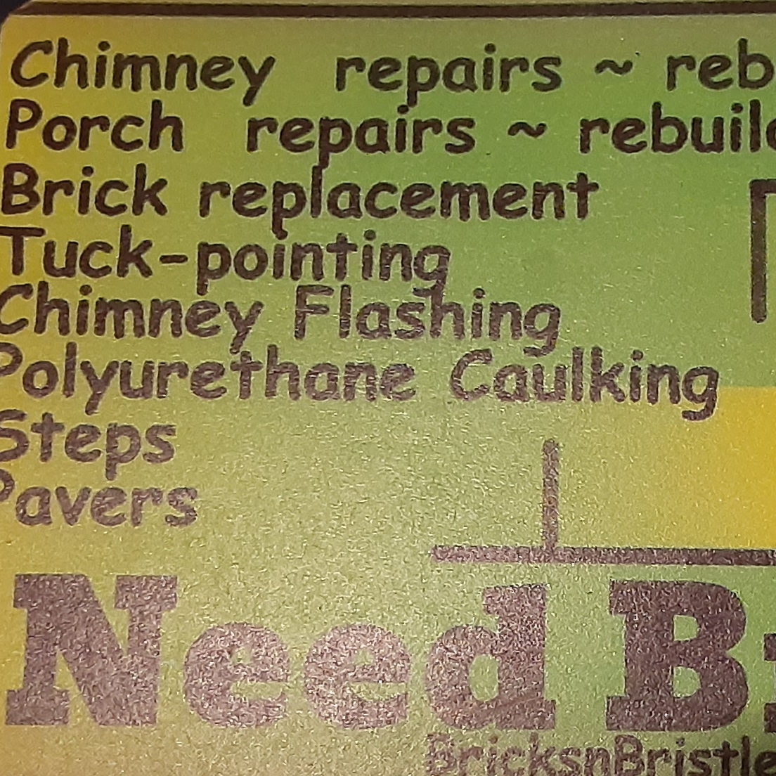 Bricks N Bristles logo
