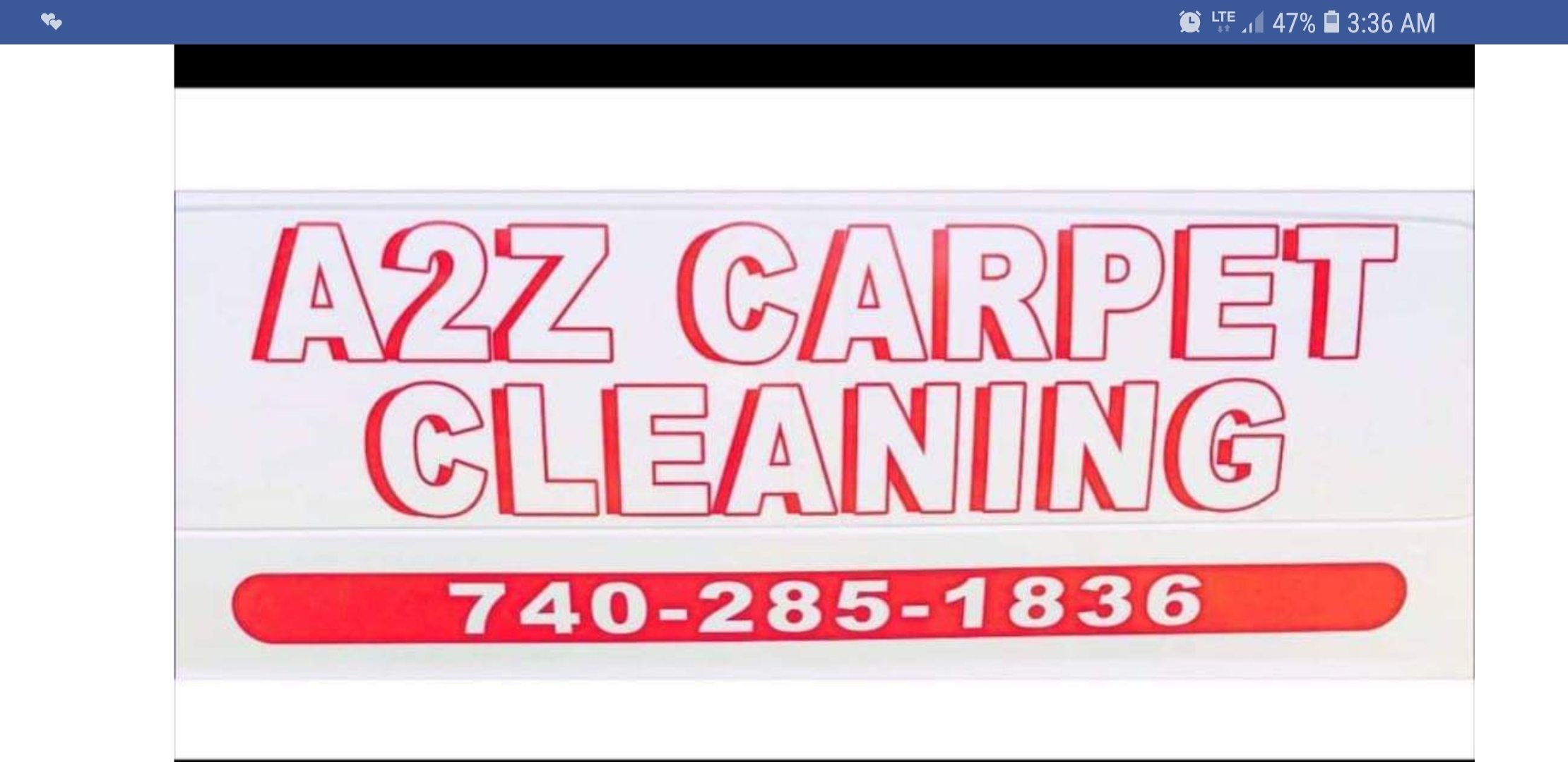 A2z carpet cleaning logo