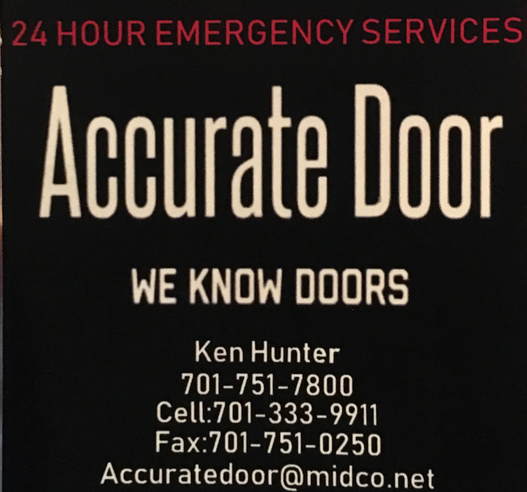 Accurate Door logo