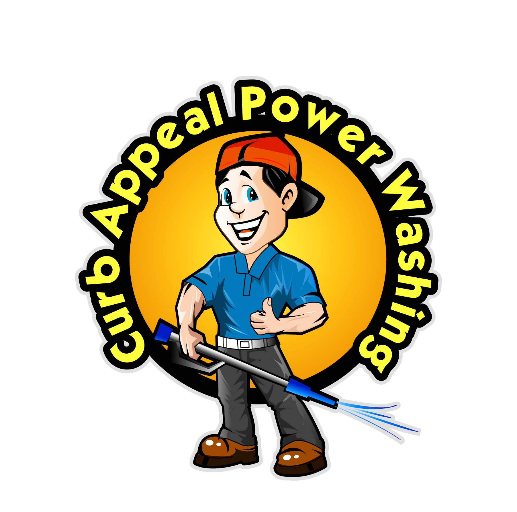 Logo for Curb Appeal Power Washing LLC