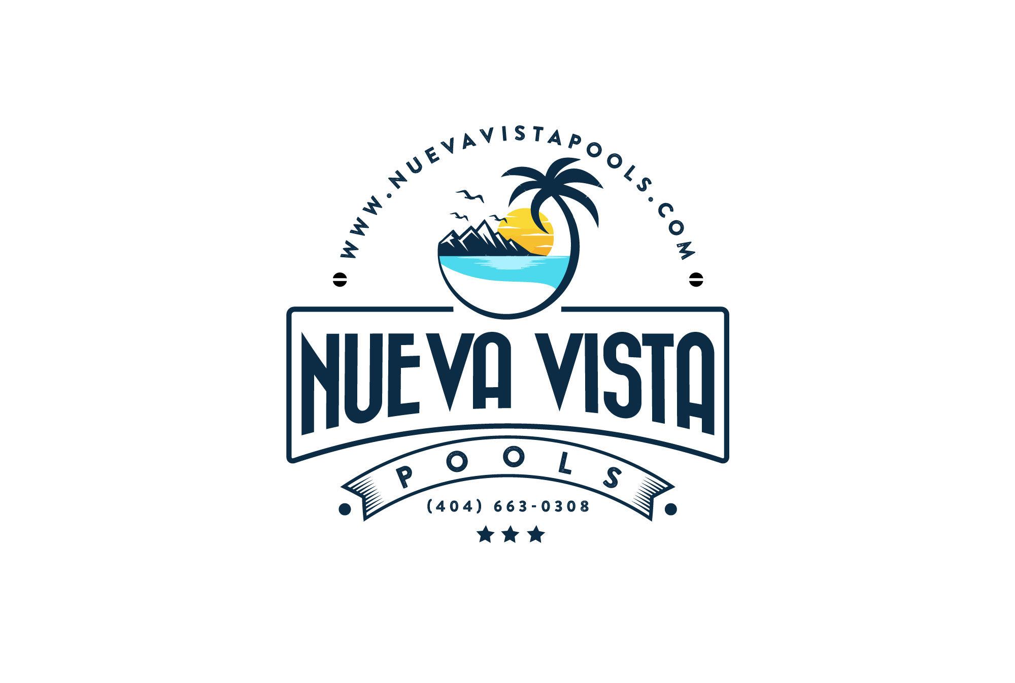 Logo for Nueva Vista Pools