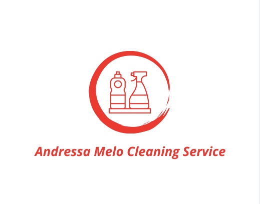 Logo for Andressa Melo Cleaning Service