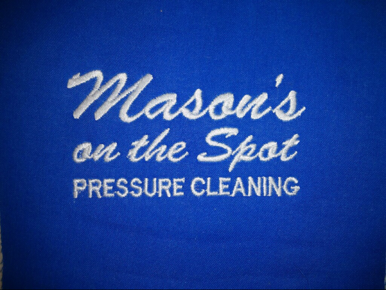 Mason's on the spot logo