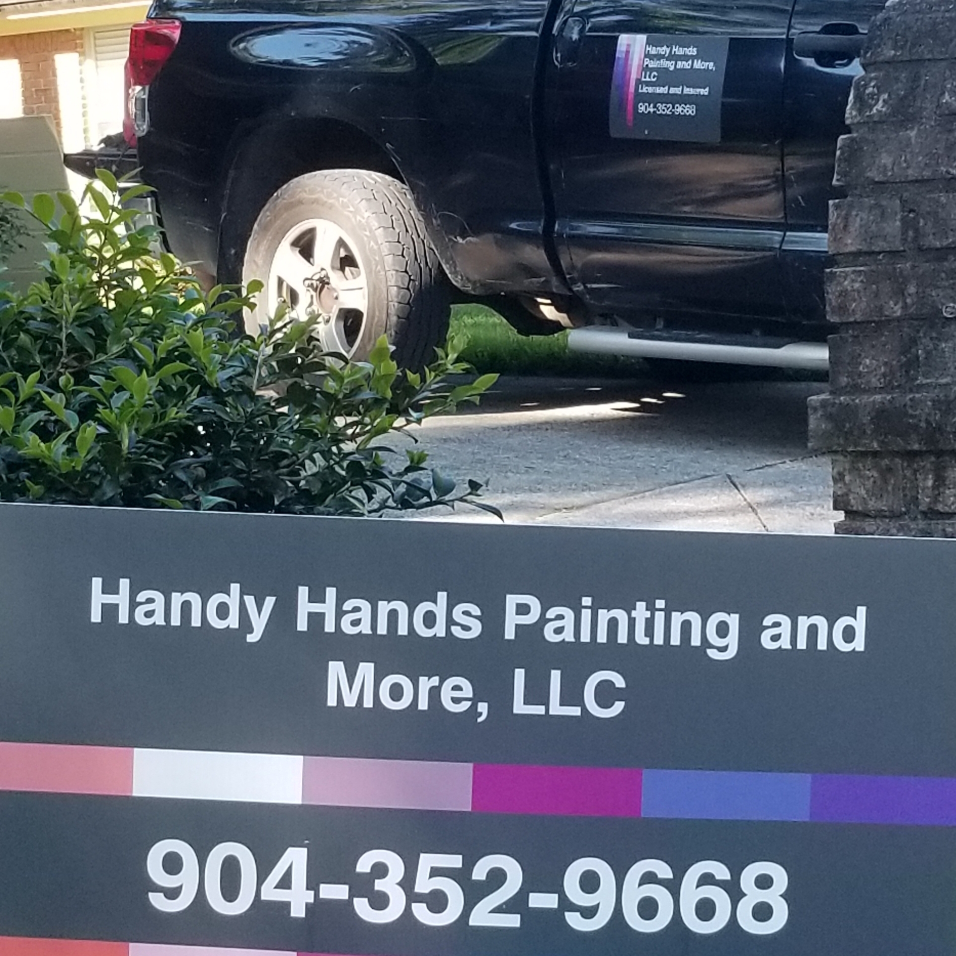 Logo for Handy Hands Painting and More LLC