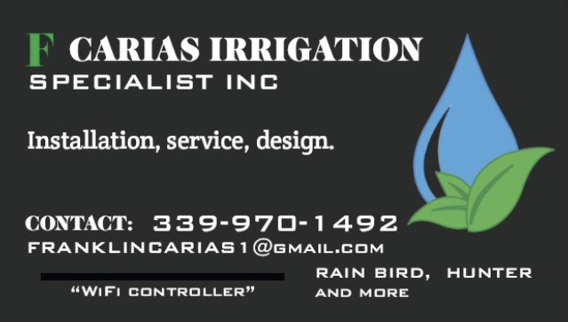 F Carias Irrigation Specialist Inc logo