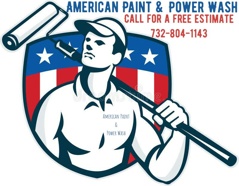 American paint and power wash logo