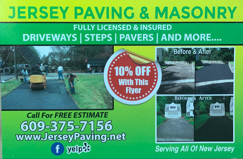 Logo for Jersey Paving & Masonry