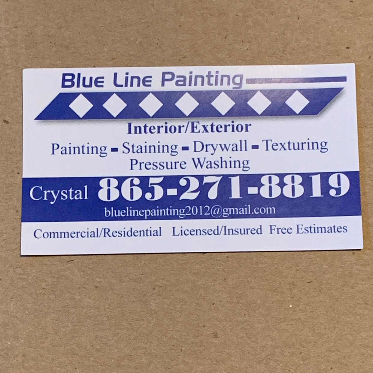 Avatar for Blue line Painting