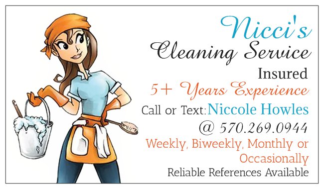 Nicci's Cleaning Service logo