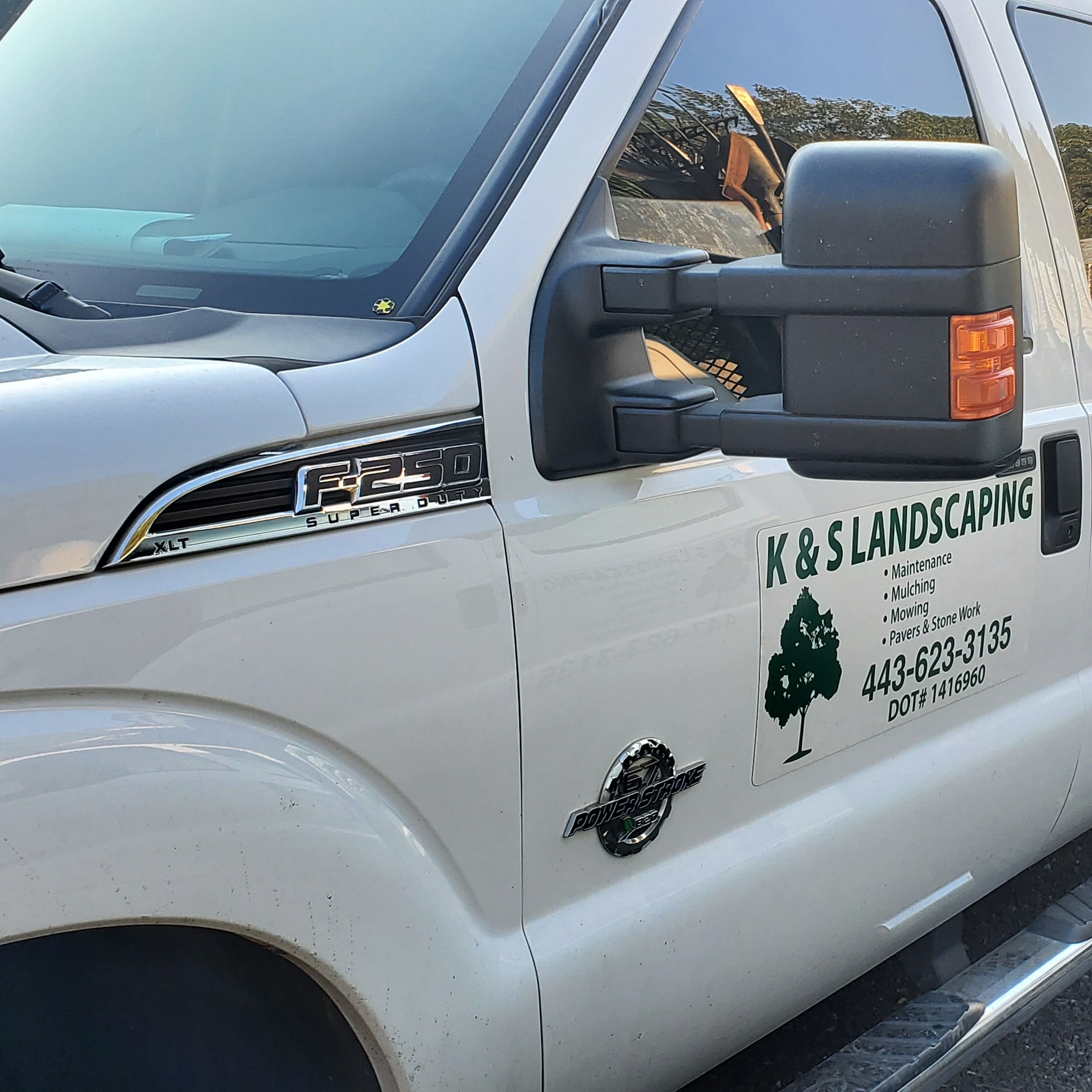 K & S Landscaping logo