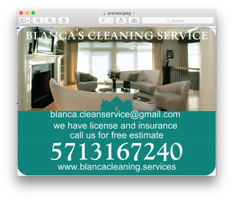 Blancas Cleaning Service logo