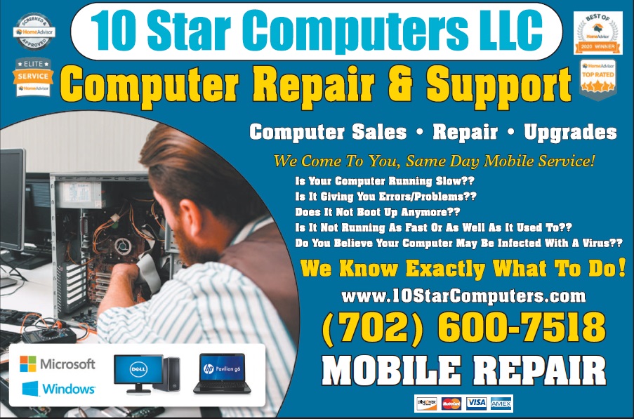 Logo for 10 Star Computers, LLC