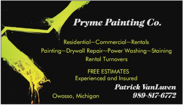 Logo for Pryme painting co.