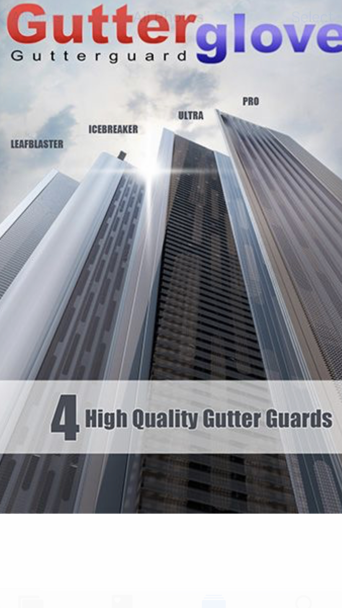 Logo for Advanced Gutter Guard Llc
