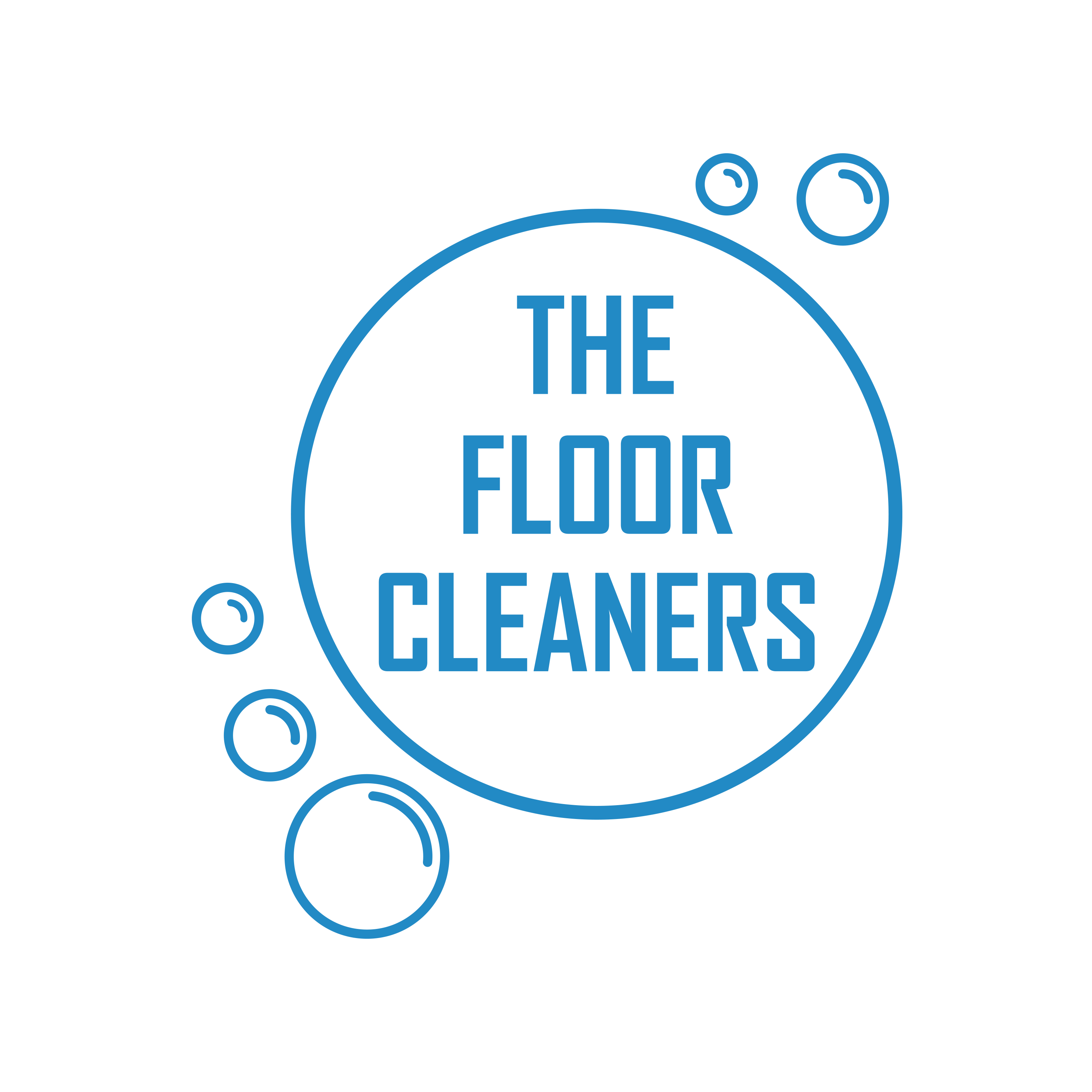 The Floor Cleaners logo