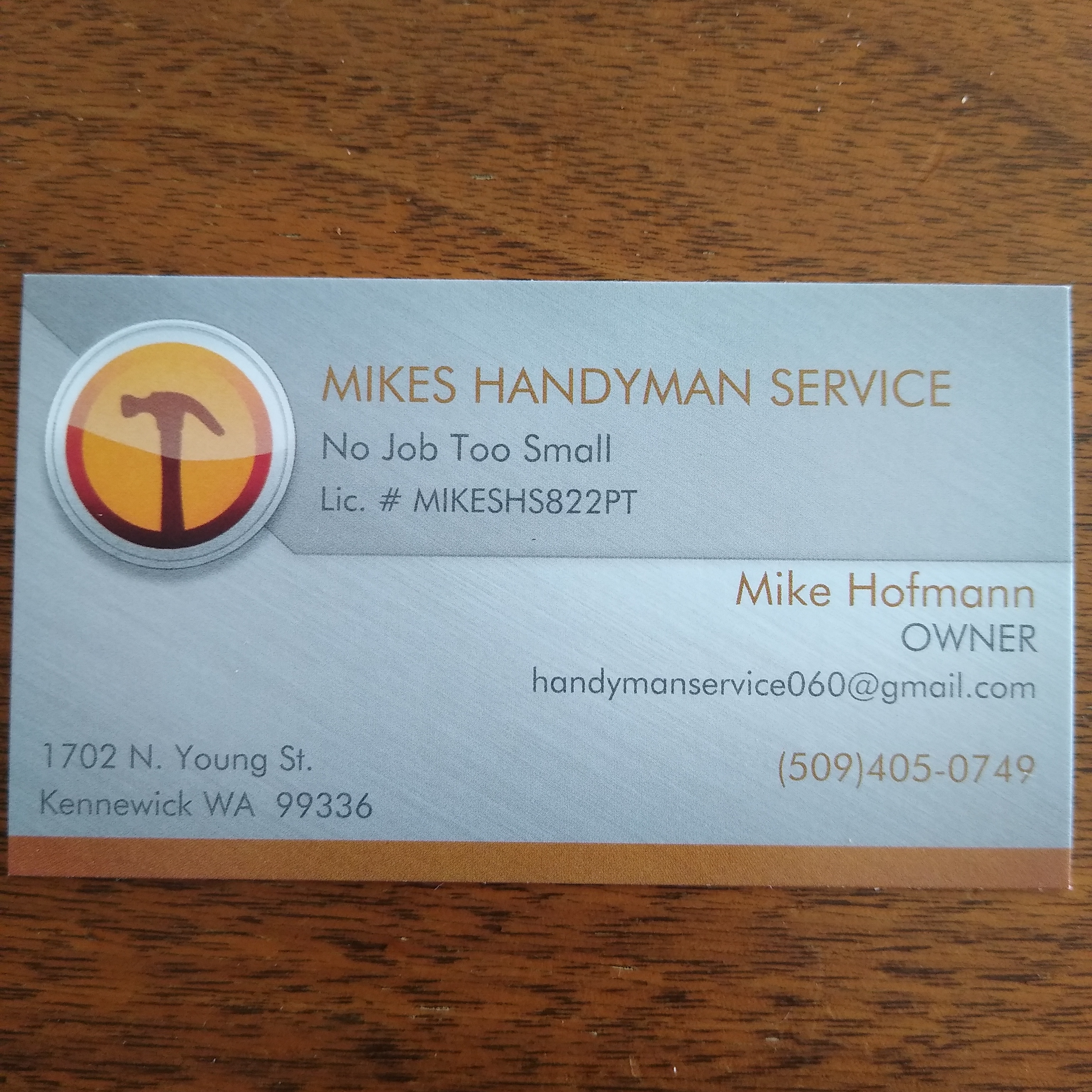 MIKE'S HANDYMAN SERVICE logo