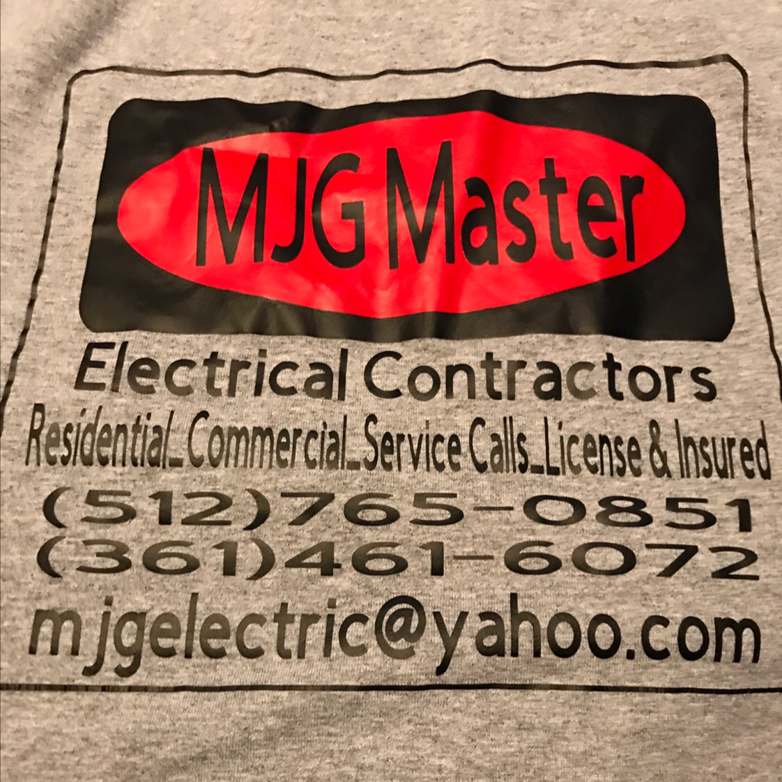 Logo for MJG Master Electrical Contractors