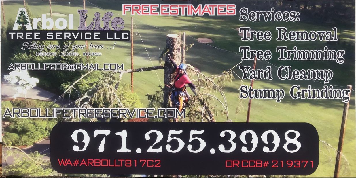Logo for ARBOL LIFE TREE SERVICE LLC