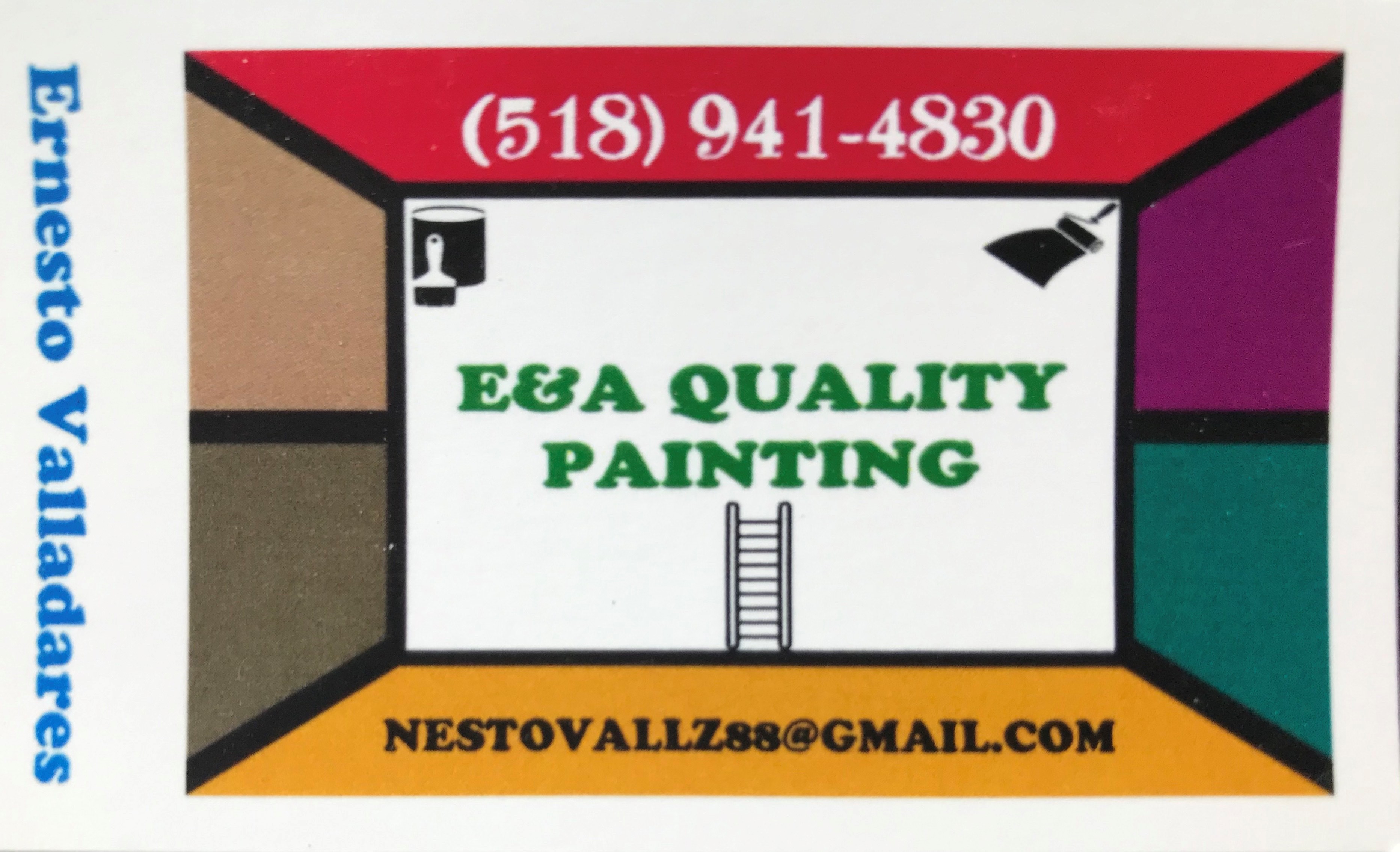 Logo for E&A Quality Painting