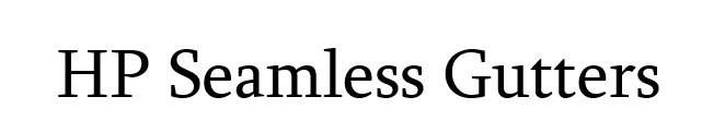 HP Seamless Gutters logo