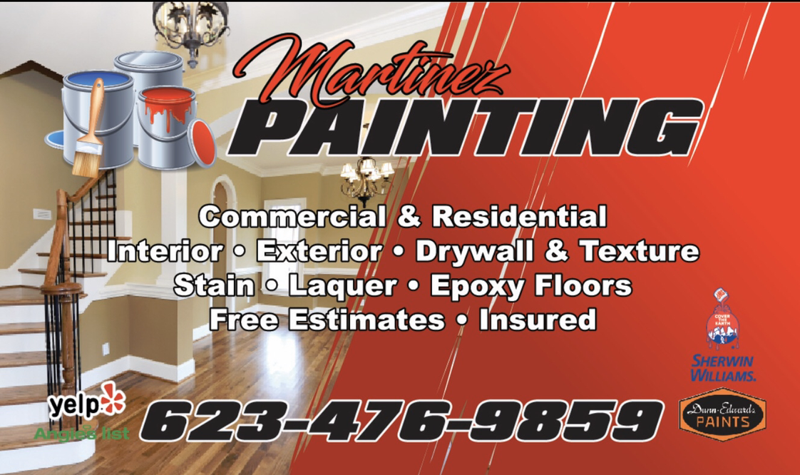 Logo for Martinez painting llc
