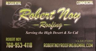Logo for Robert Noy Roofing