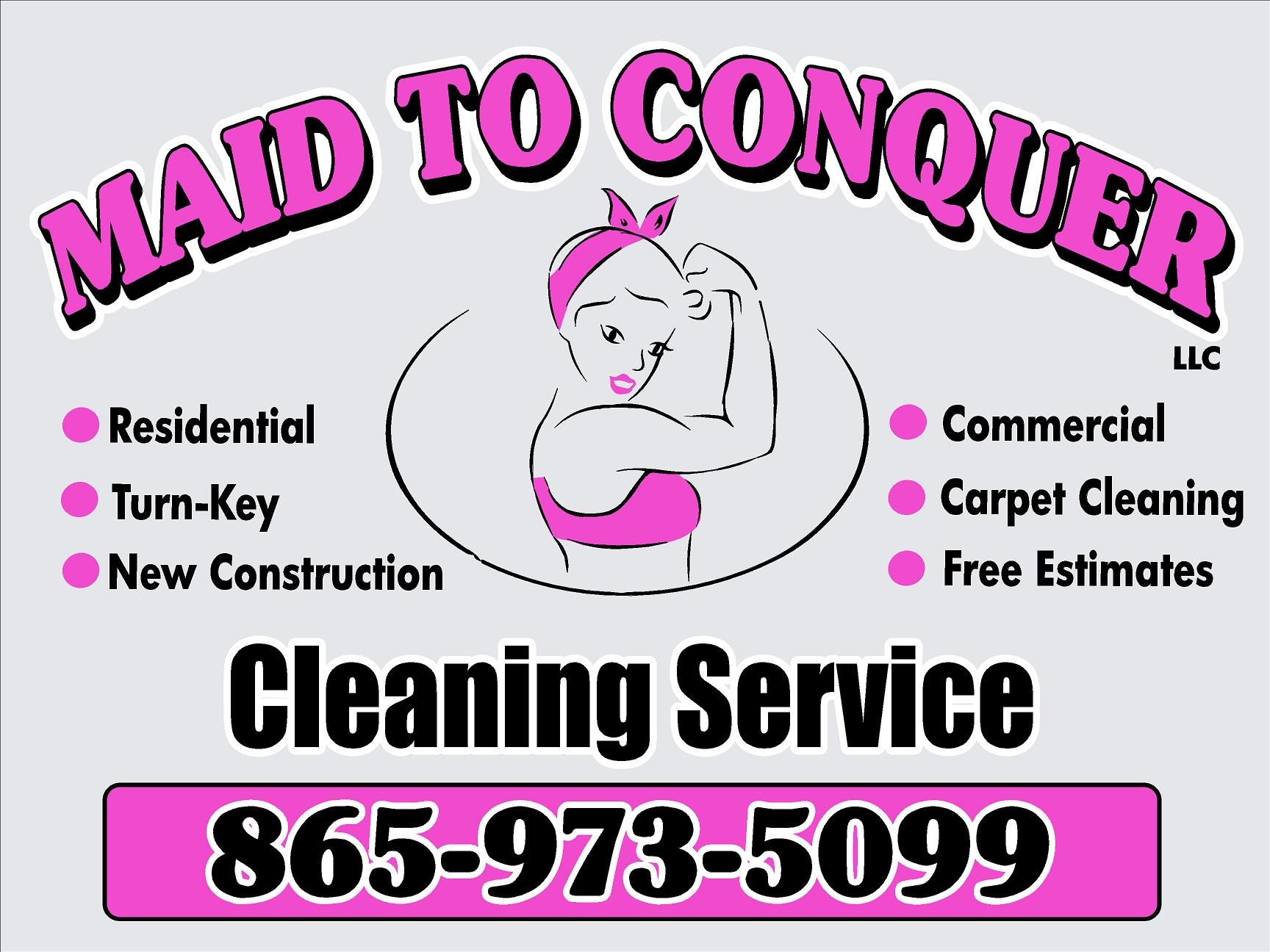 Maid to Conquer, LLC logo