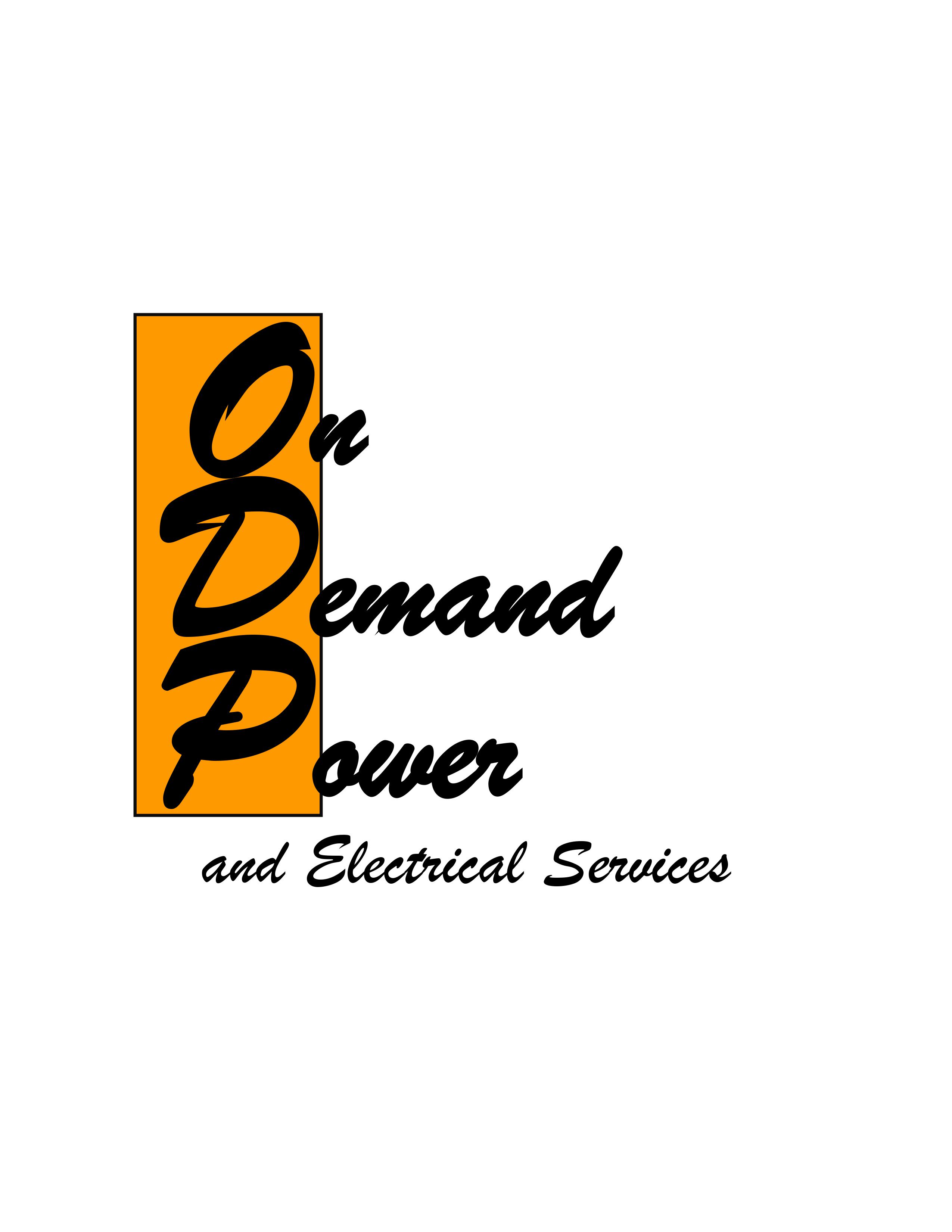 Logo for On Demand Power and Electrical Services