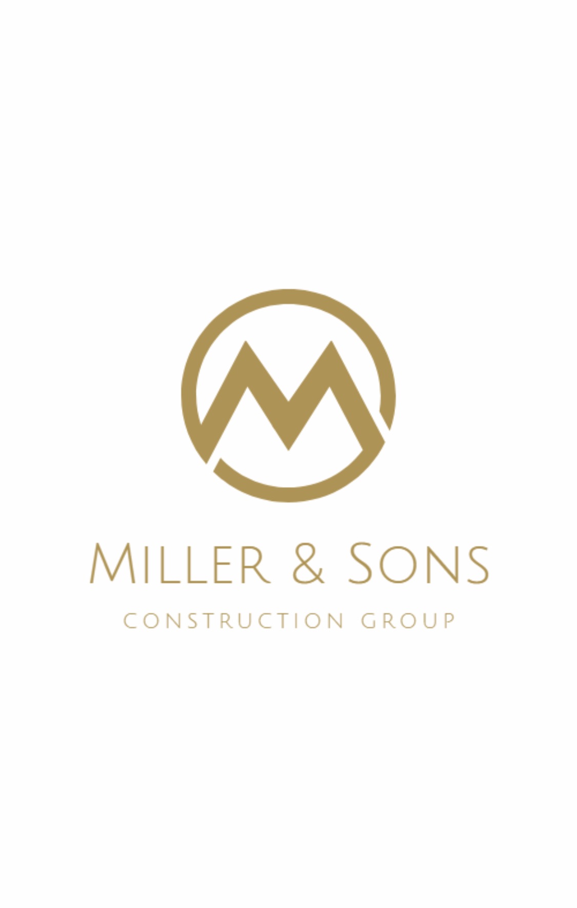 Logo for Miller & Sons Construction Group